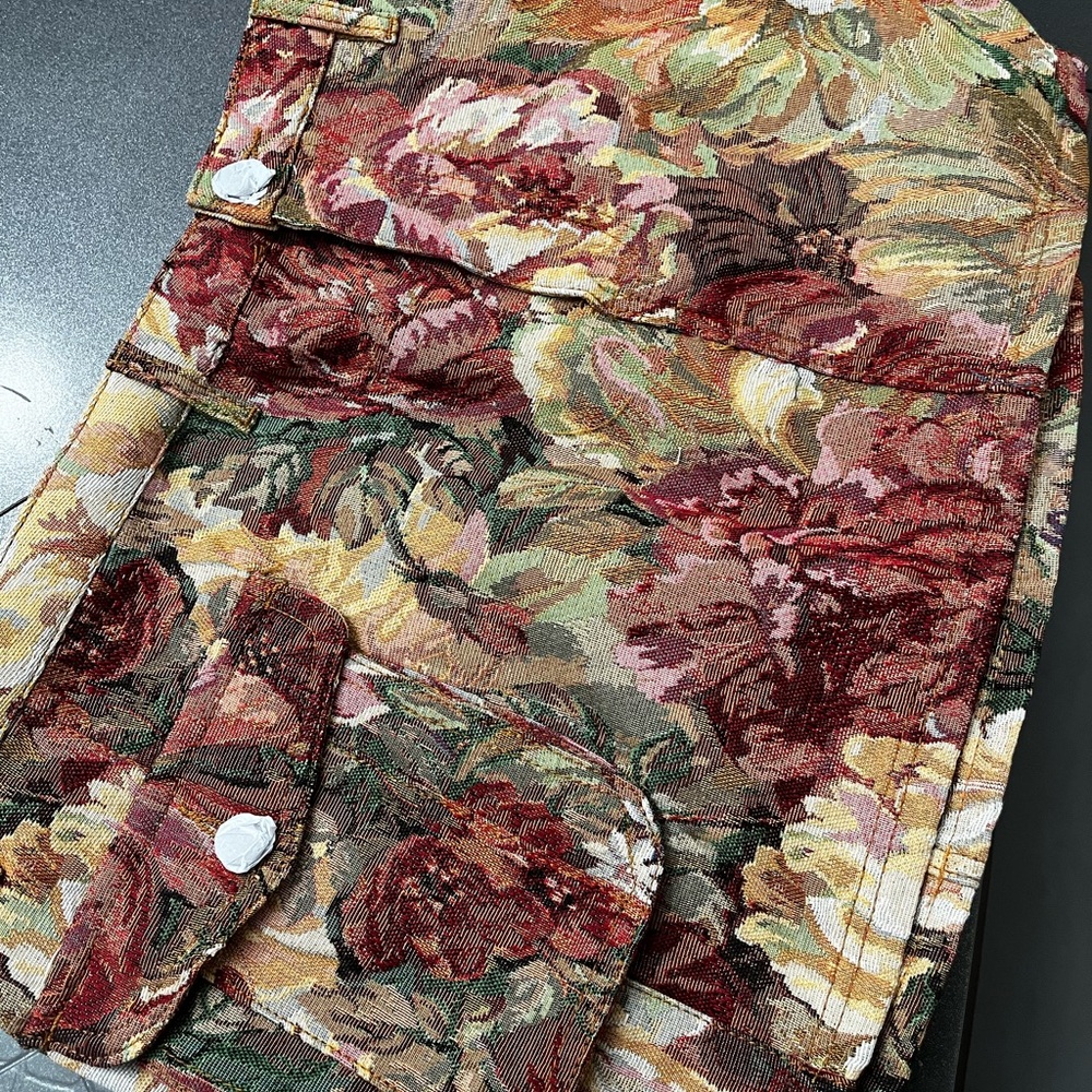 Floral Tapestry Bag